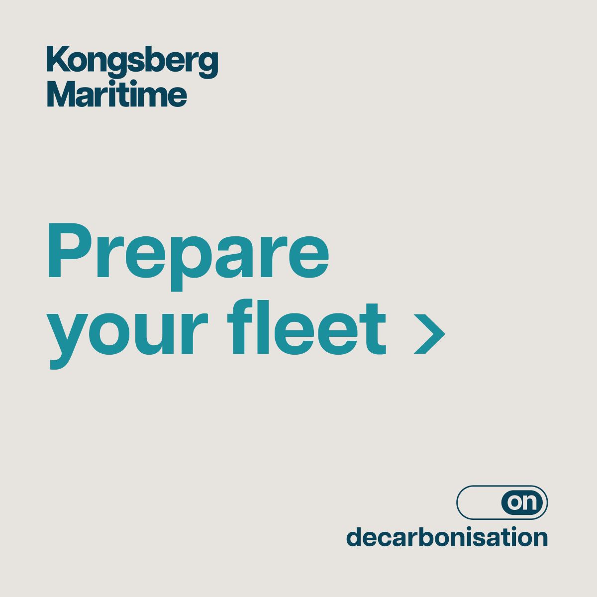 Kongsberg Maritime ad