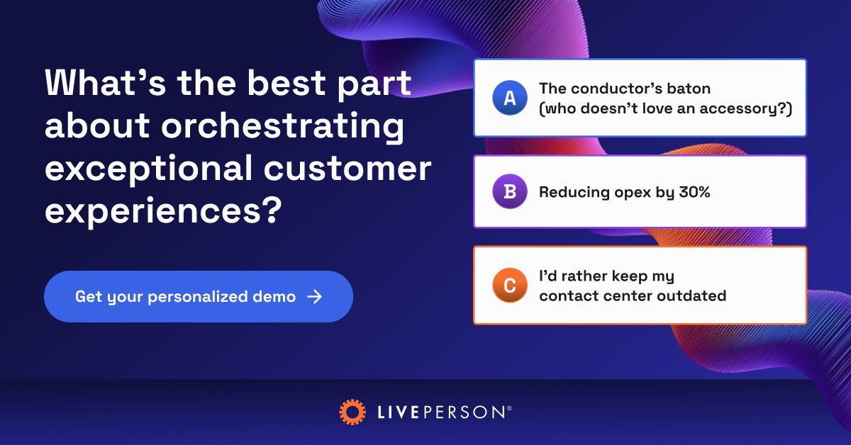 LivePerson ad