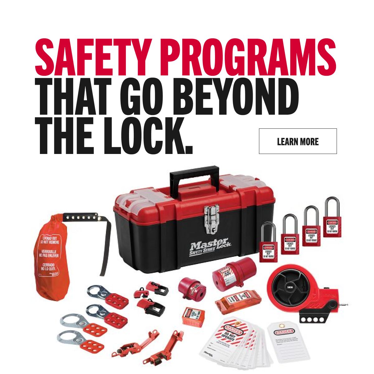 The Master Lock Company ad