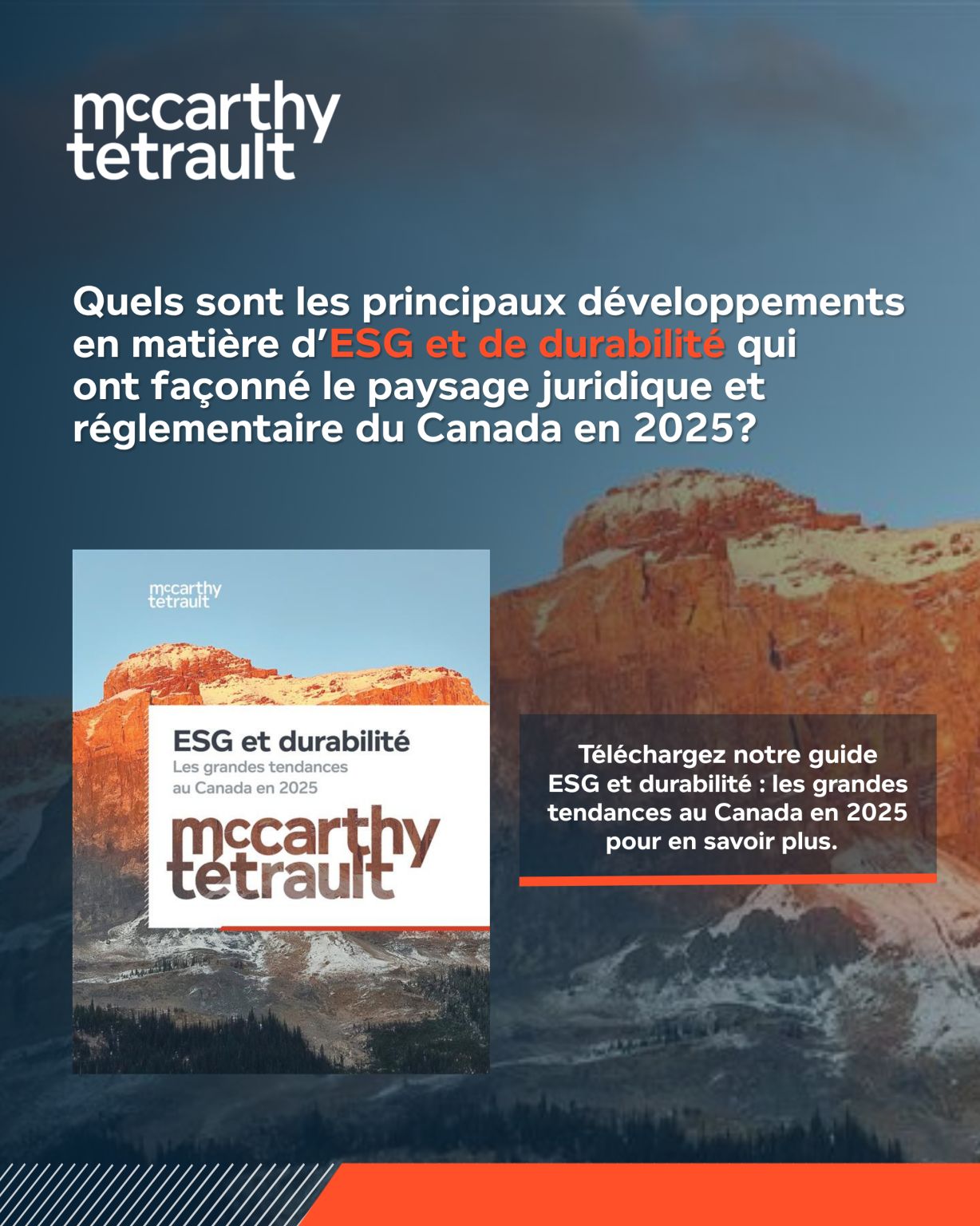 McCarthy Tétrault ad