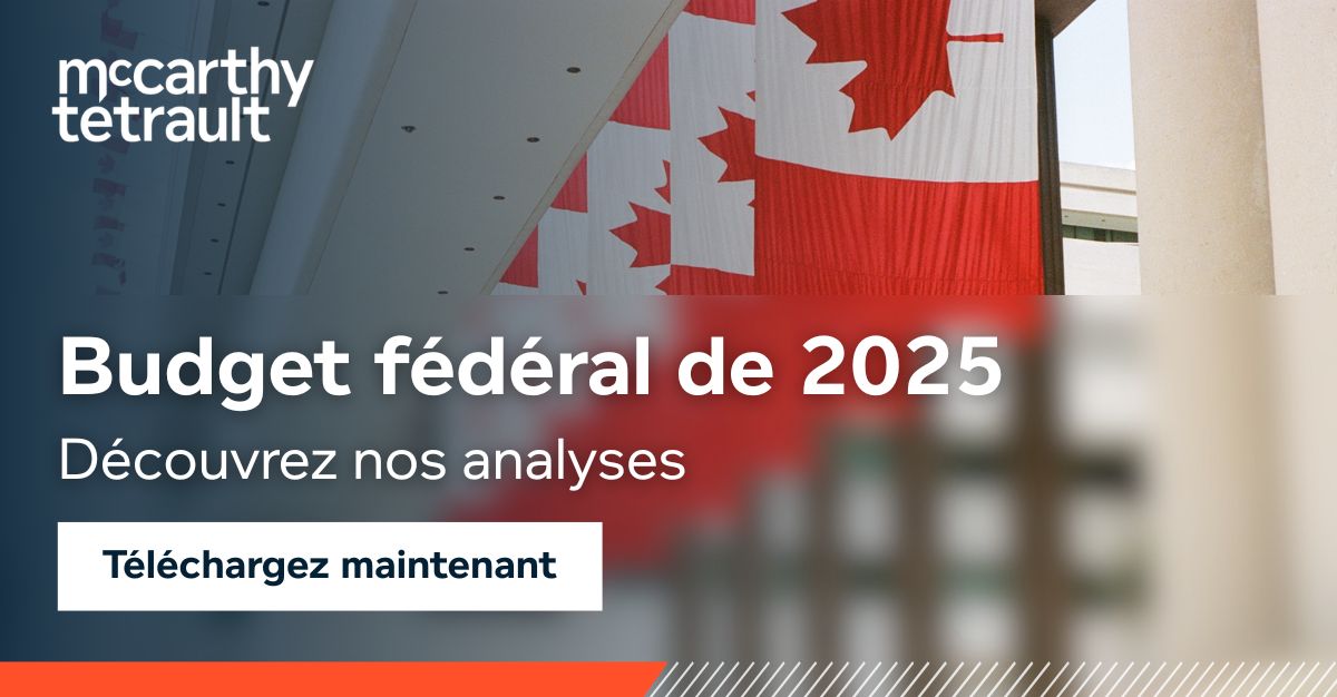 McCarthy Tétrault ad