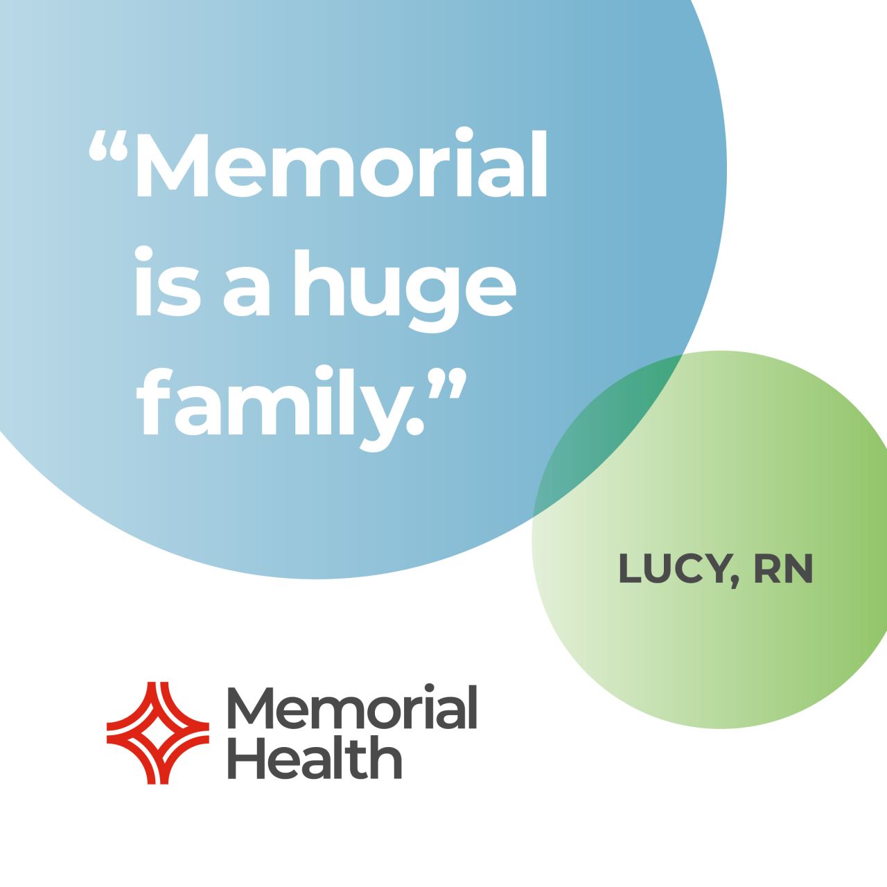 Memorial Health ad