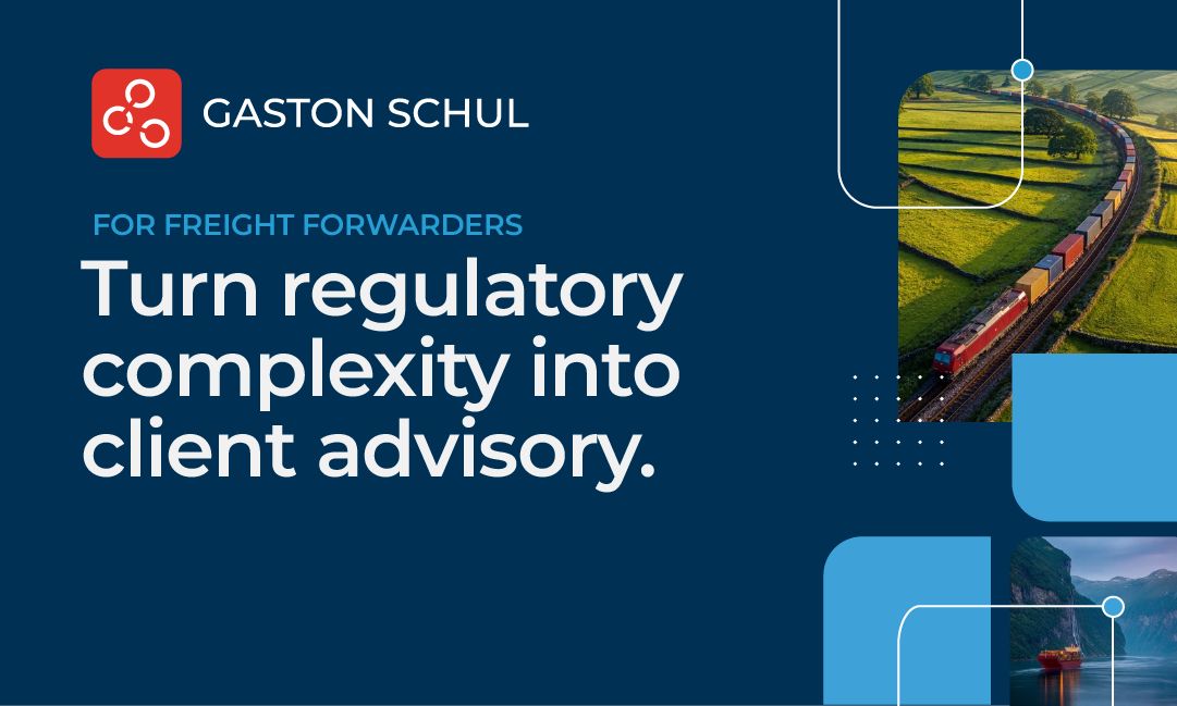 Gaston Schul | Customs & Trade Control ad