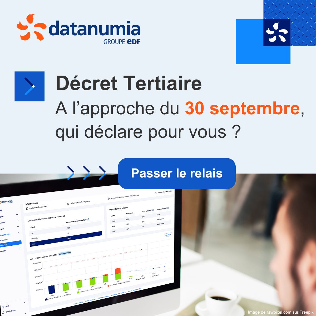 Datanumia, EDF Group ad