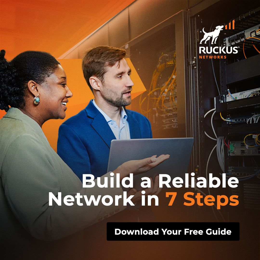 RUCKUS Networks ad