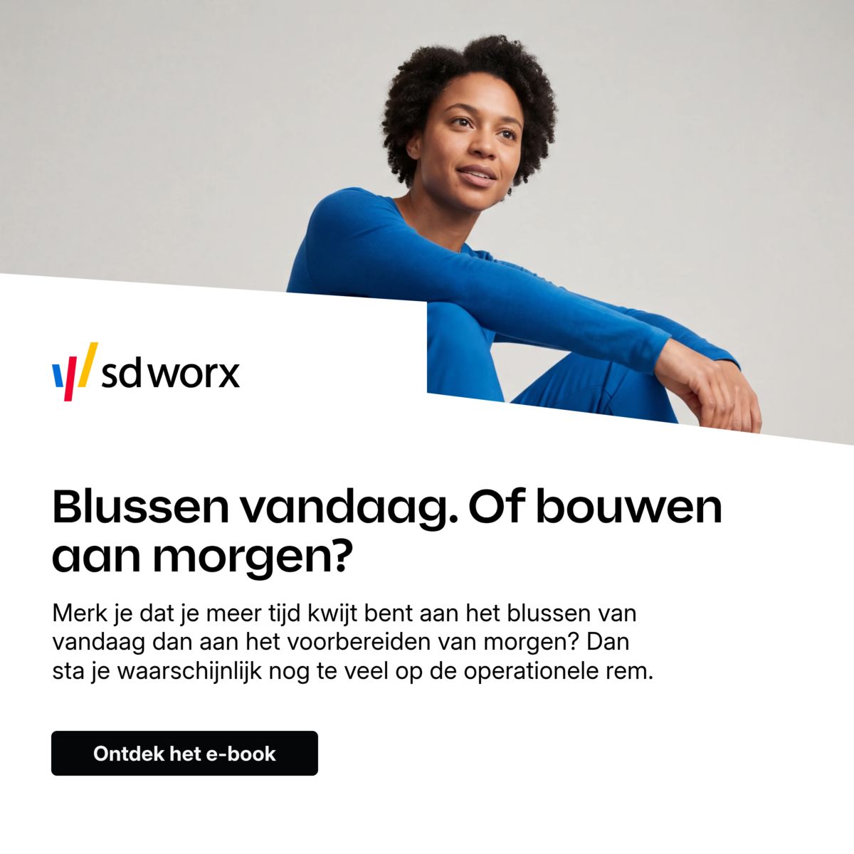 SD Worx Belgium ad