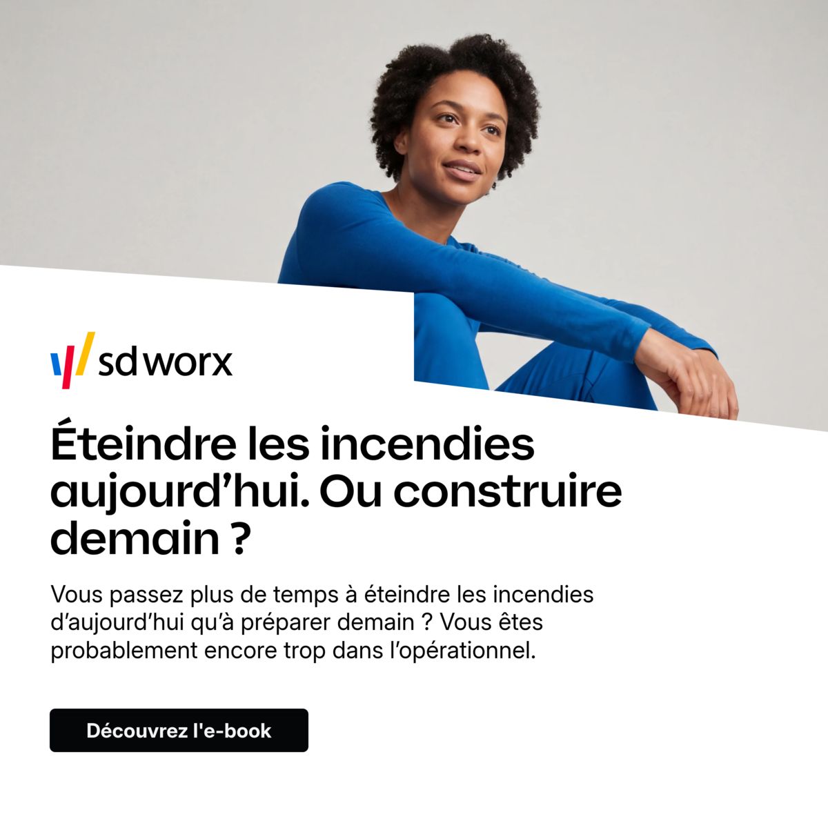 SD Worx Belgium ad