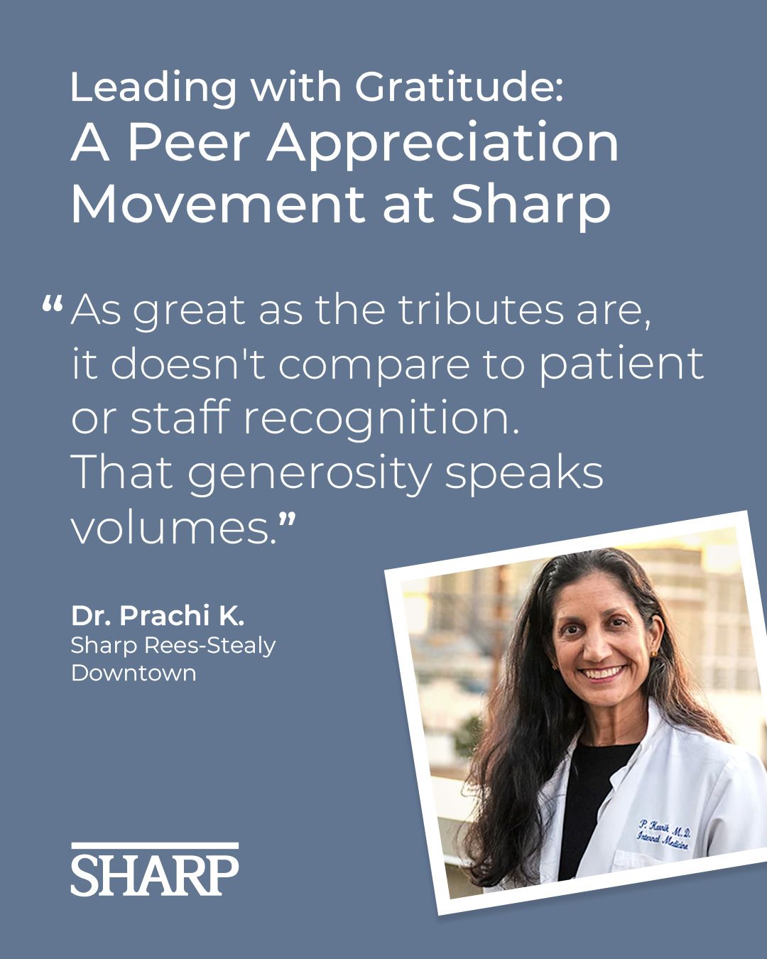 Sharp HealthCare ad