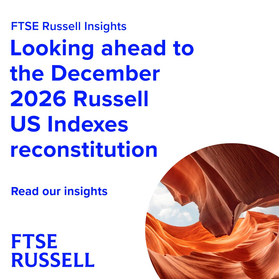 FTSE Russell, An LSEG Business ad