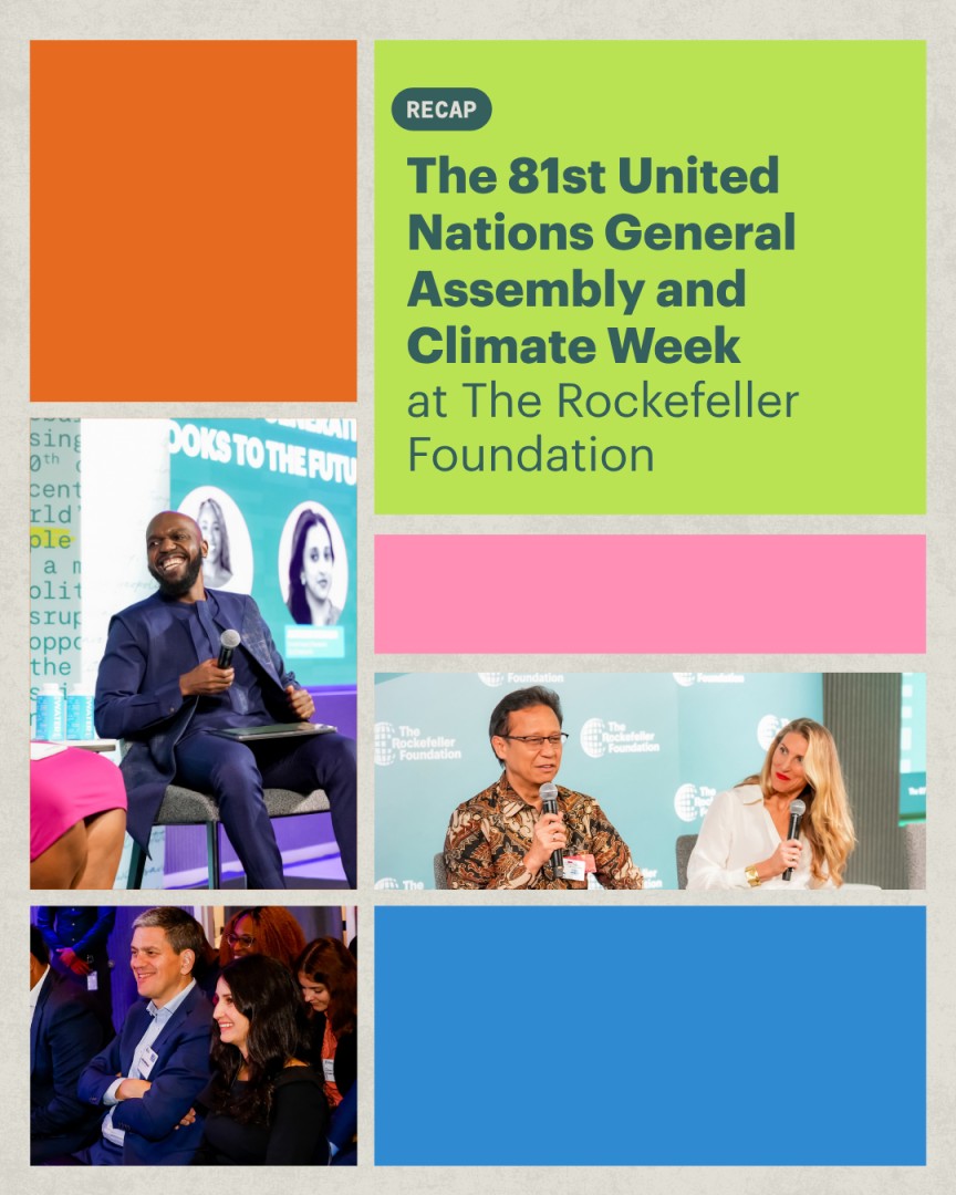 The Rockefeller Foundation ad