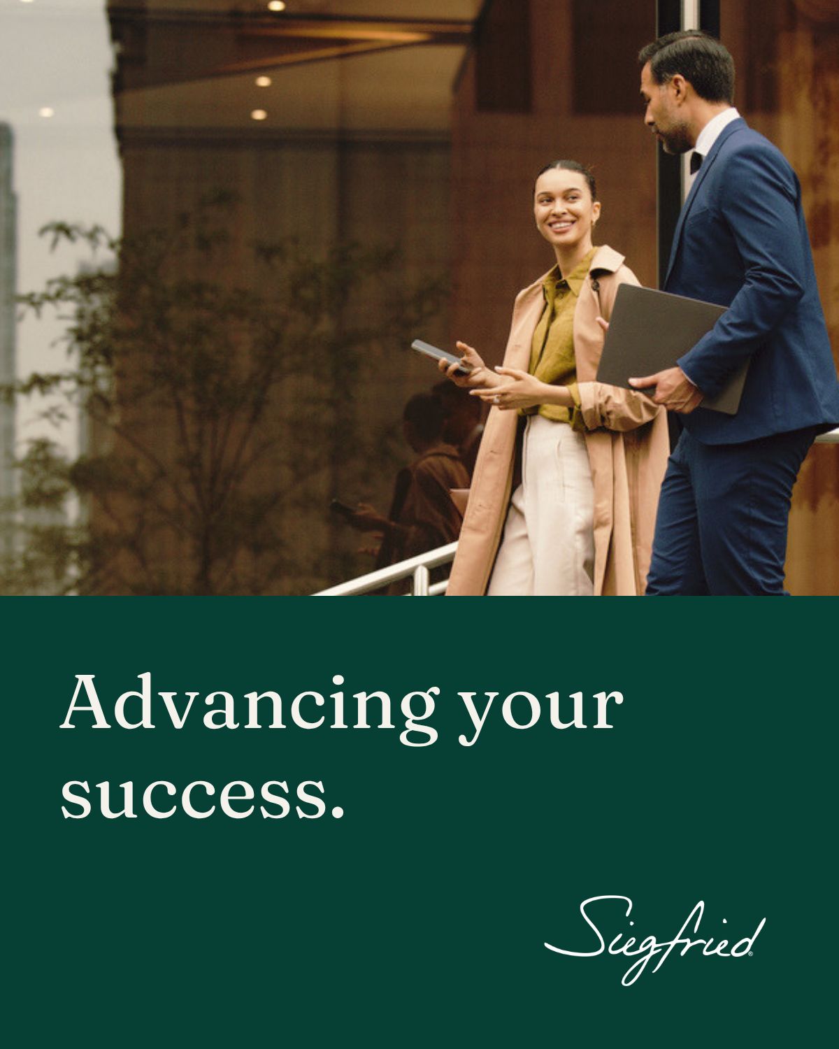 The Siegfried Group ad