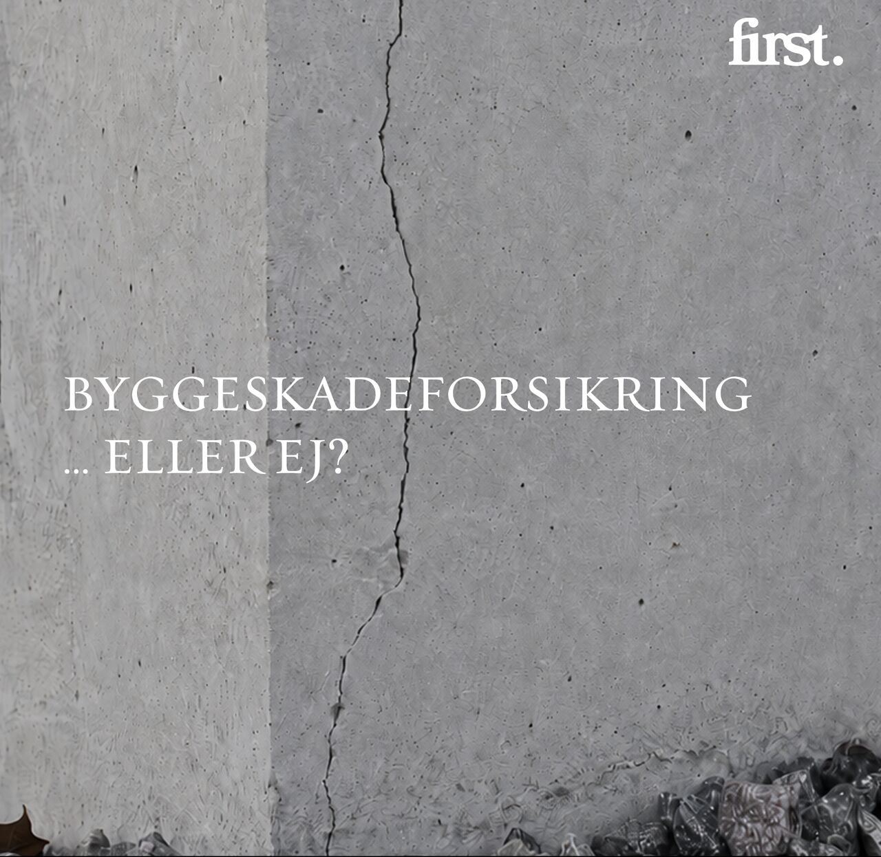 first. ad