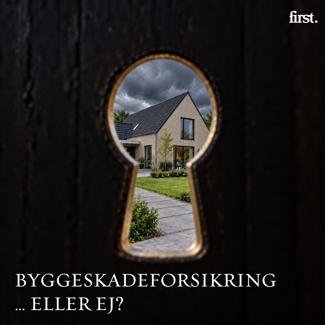 first. ad