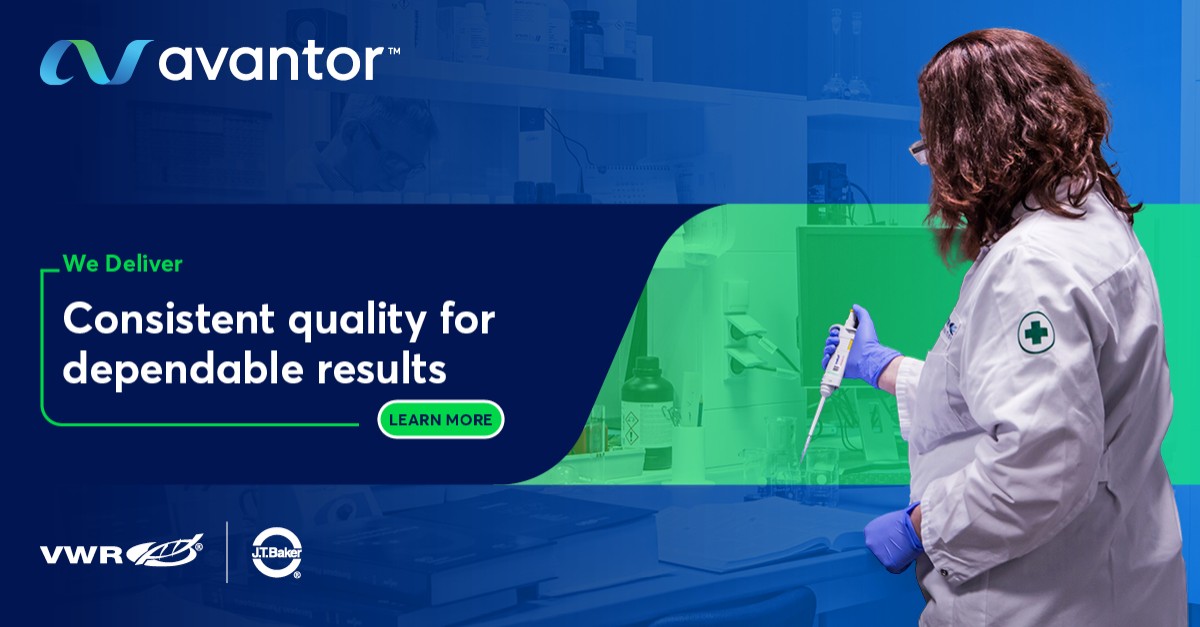 VWR, part of Avantor ad