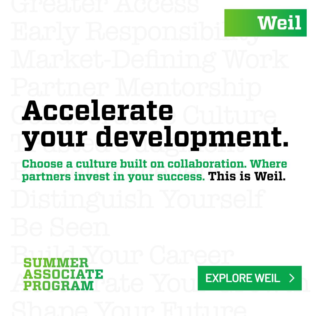 Weil, Gotshal & Manges LLP ad
