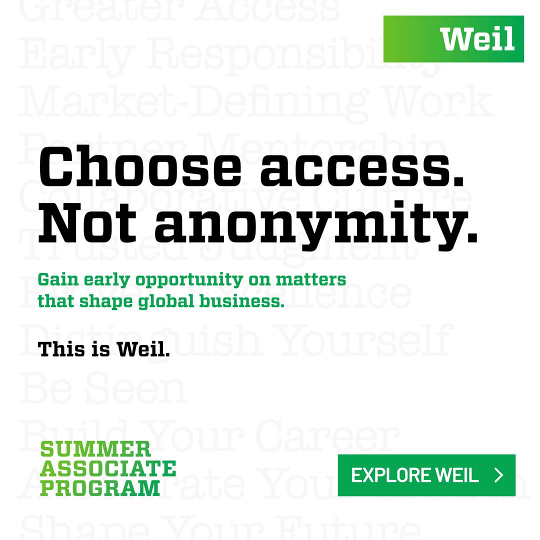 Weil, Gotshal & Manges LLP ad