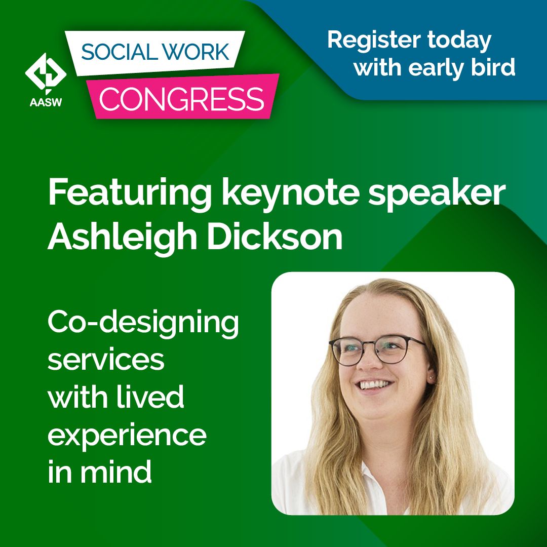Australian Association of Social Workers (AASW) ad