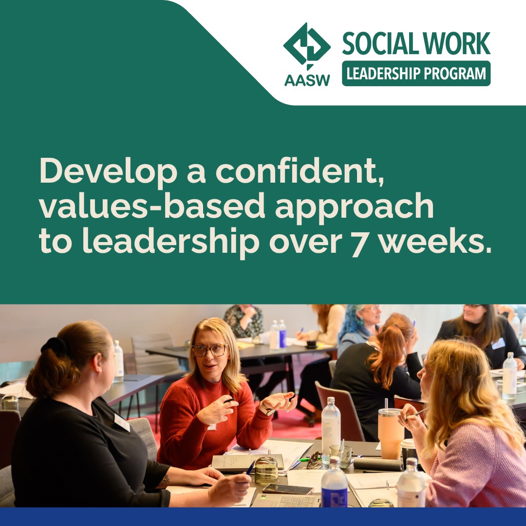 Australian Association of Social Workers (AASW) ad