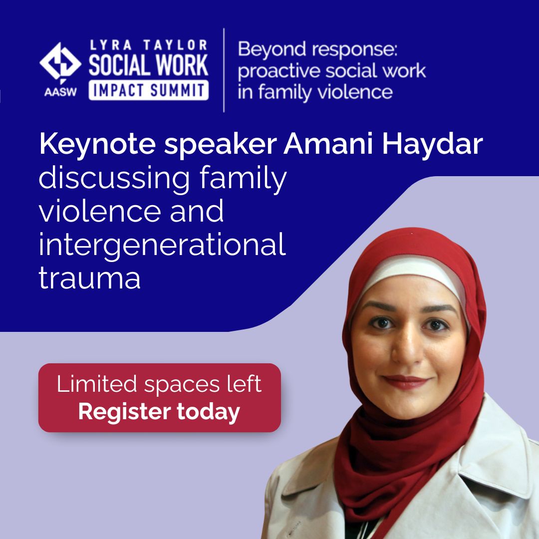 Australian Association of Social Workers (AASW) ad