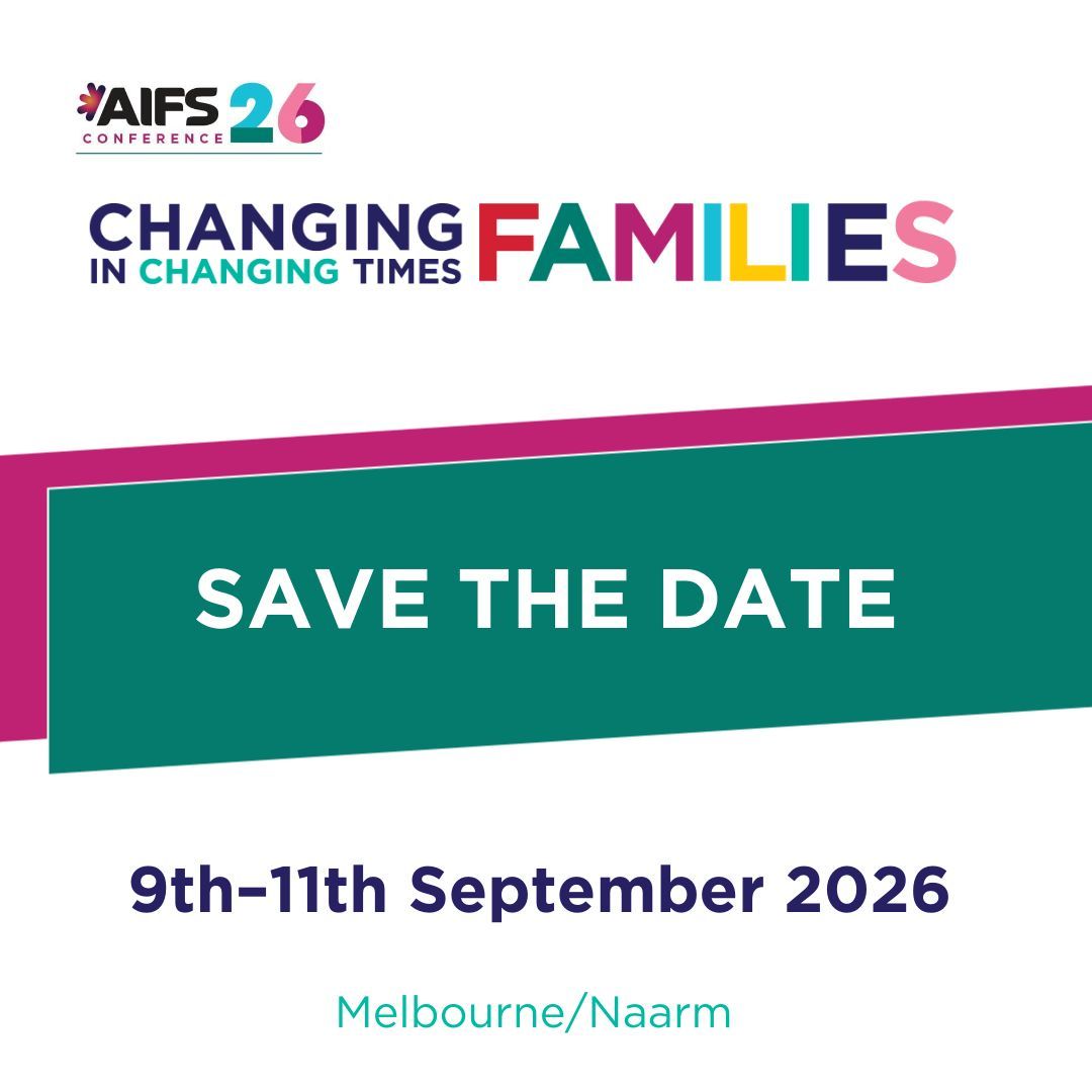 Australian Institute of Family Studies (AIFS) ad