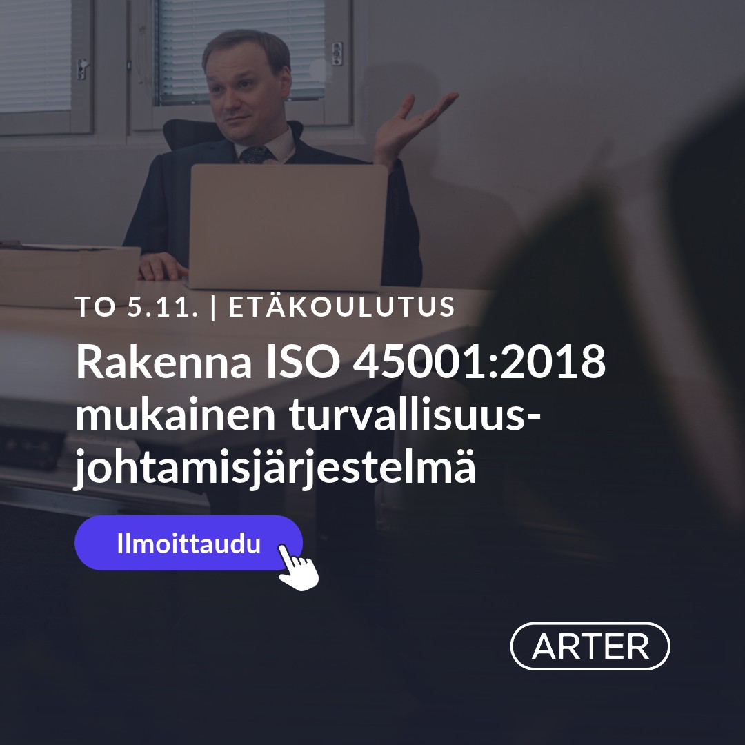 Arter Oy ad