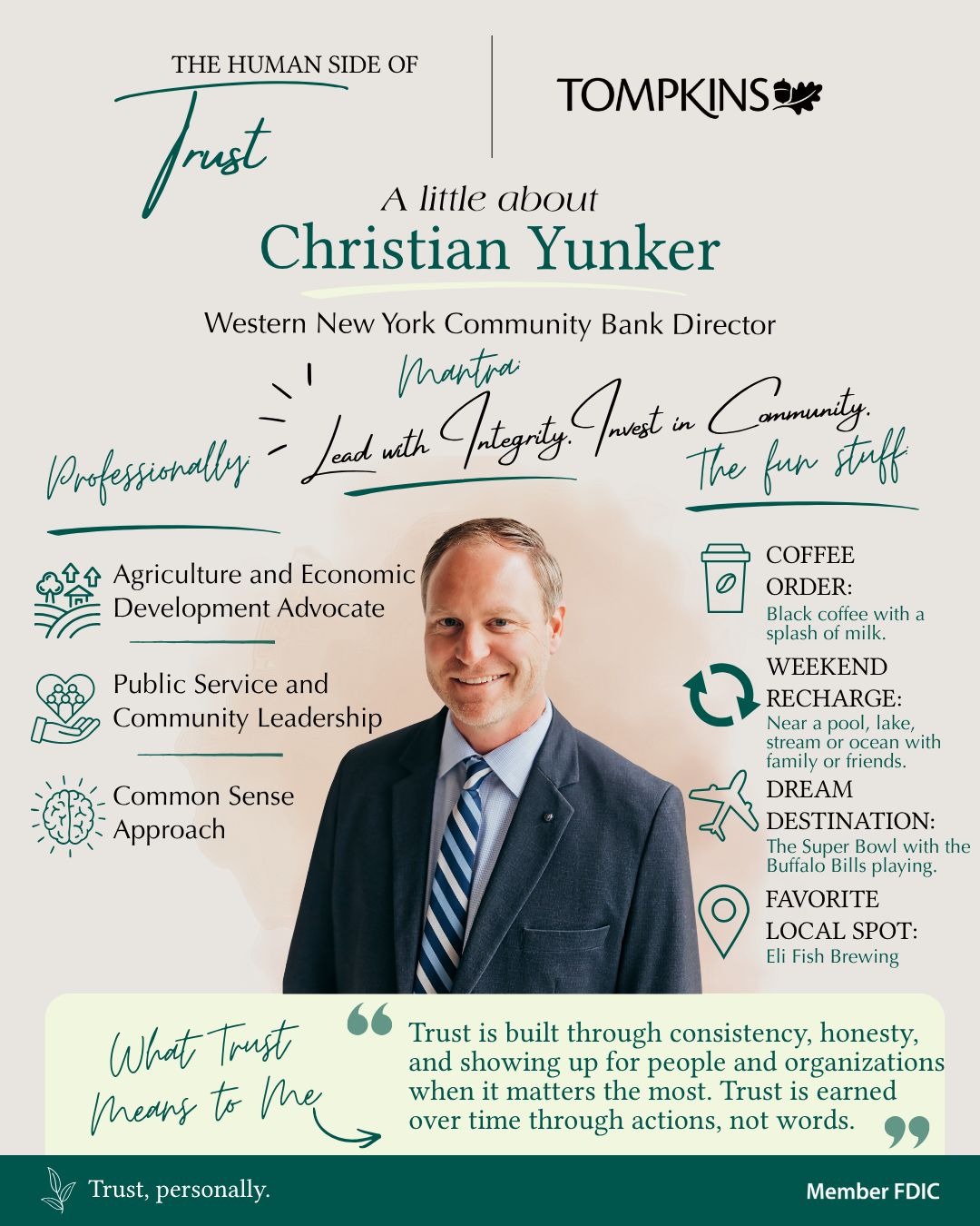 Tompkins Bank & Trust ad