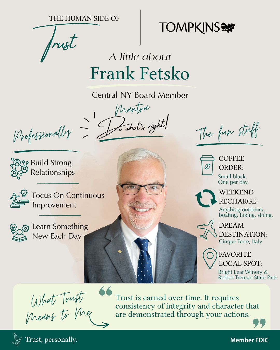 Tompkins Bank & Trust ad