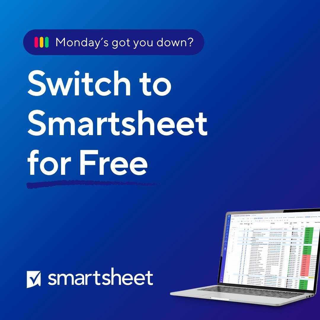 Smartsheet ad
