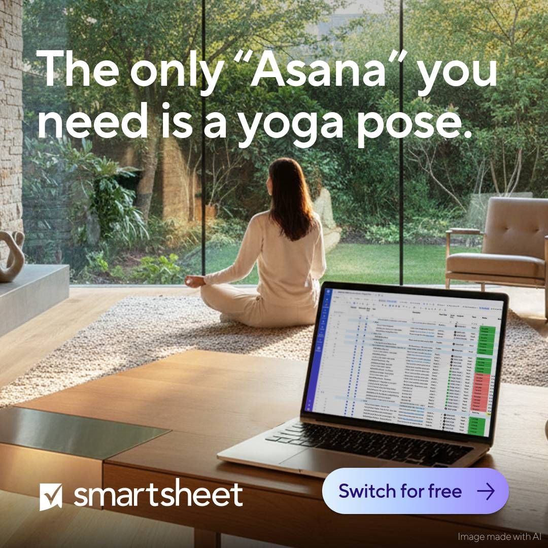 Smartsheet ad