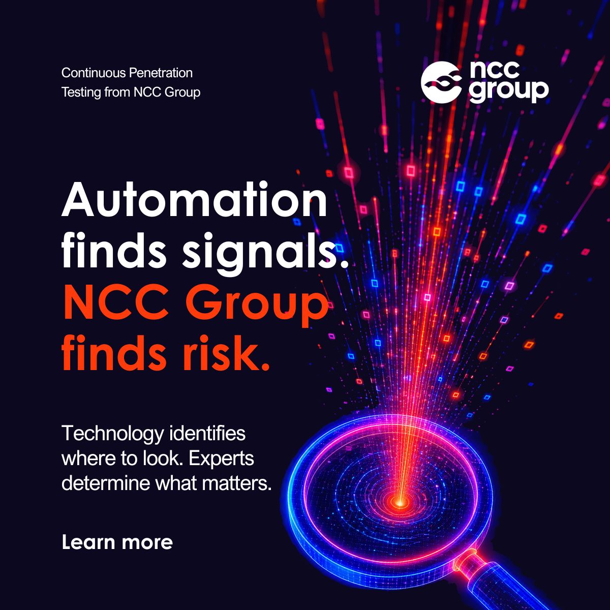 NCC Group ad