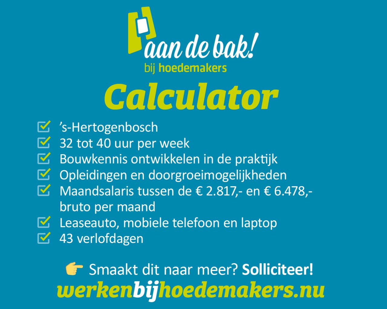 Hoedemakers ad