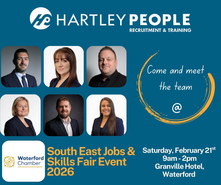 Hartley People Recruitment ad