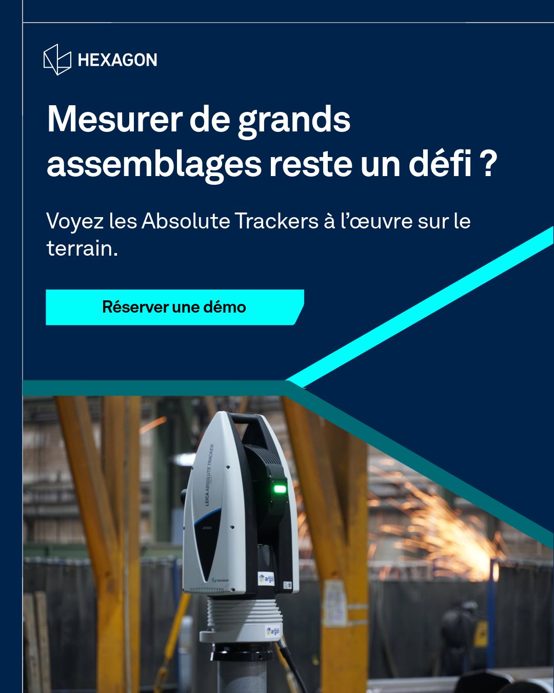 Hexagon Manufacturing Intelligence ad