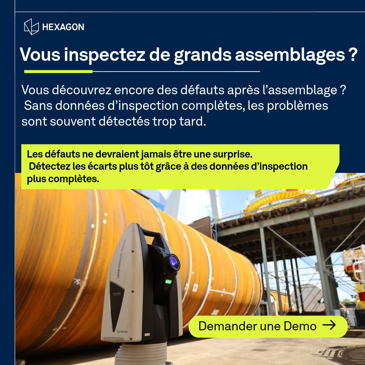 Hexagon Manufacturing Intelligence ad