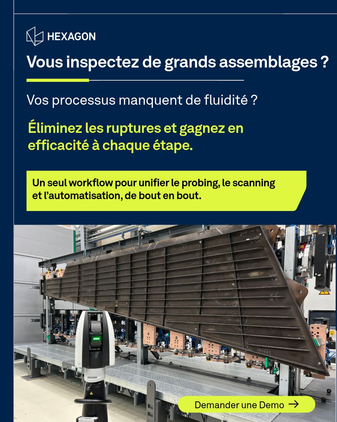 Hexagon Manufacturing Intelligence ad