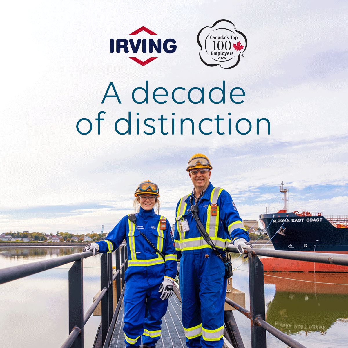 Irving Oil ad