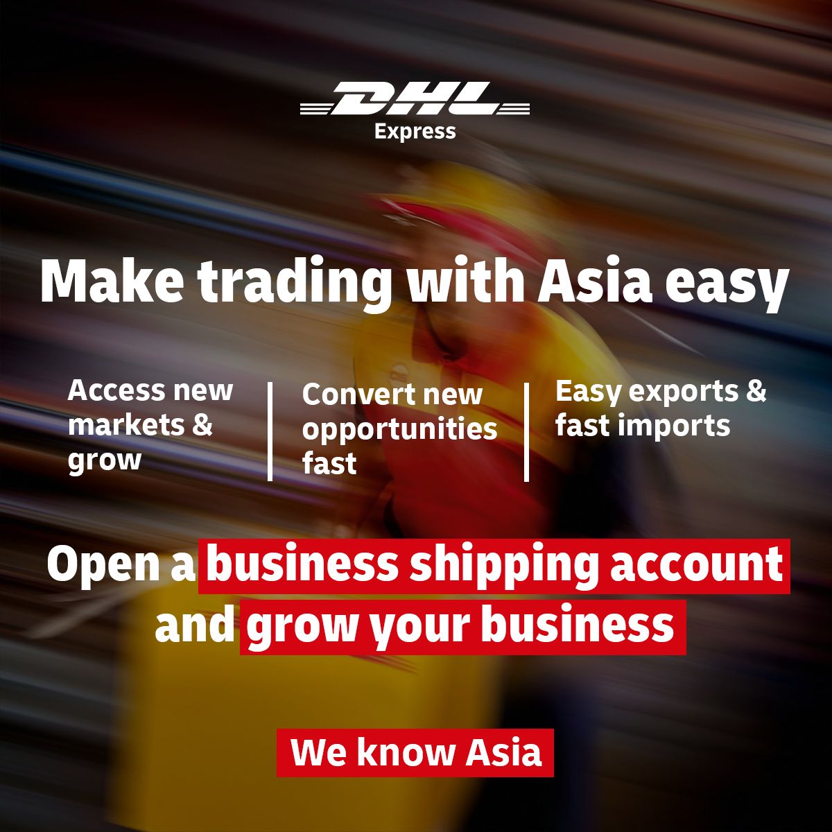 DHL Express UK ad
