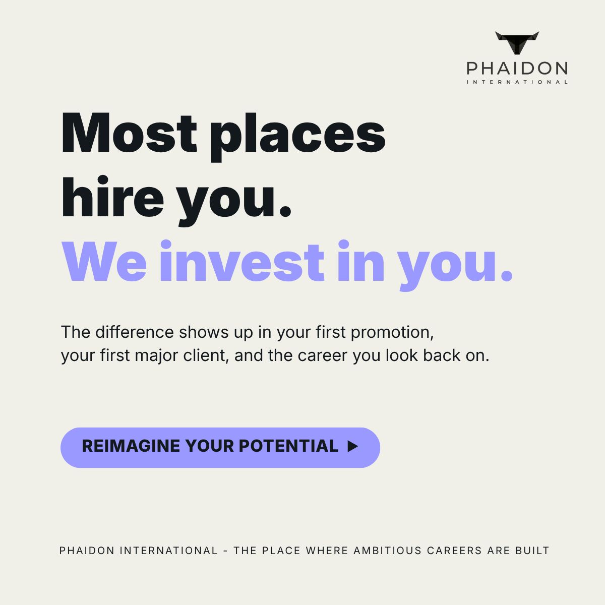 Phaidon International ad