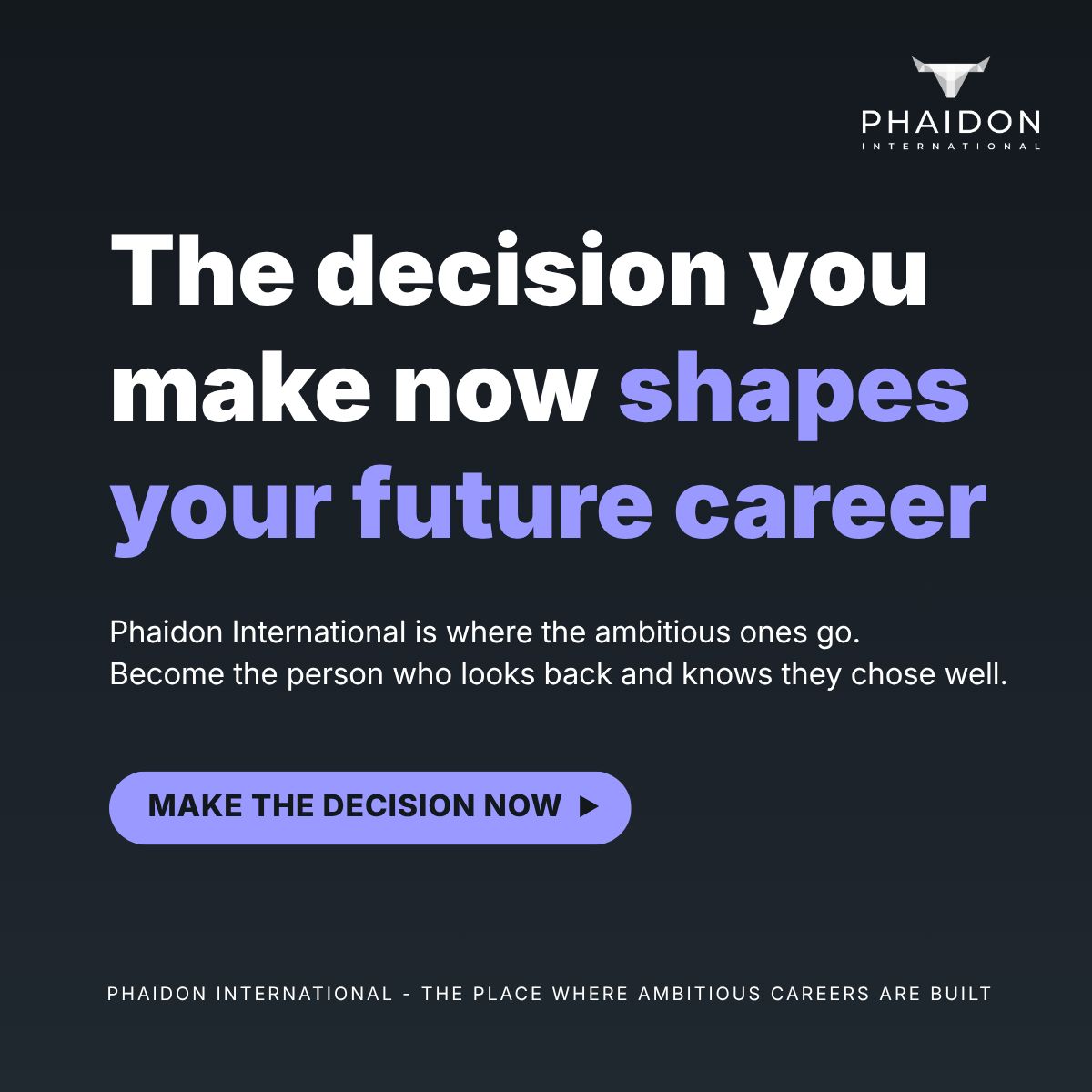 Phaidon International ad