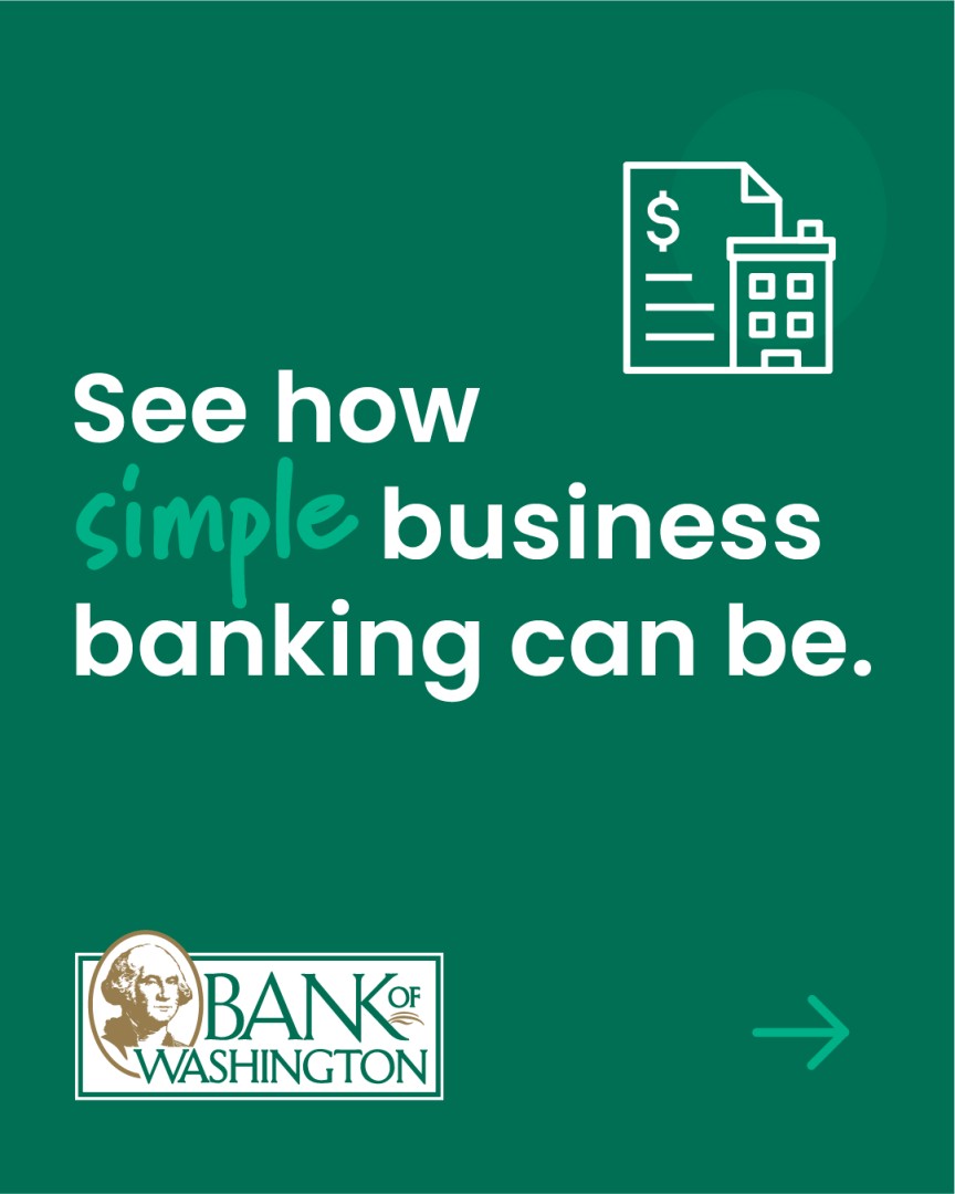 Bank of Washington ad