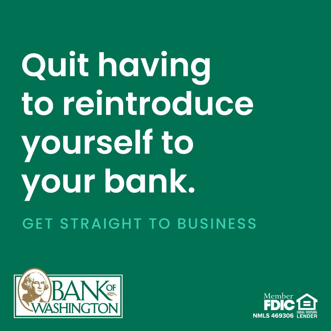 Bank of Washington ad