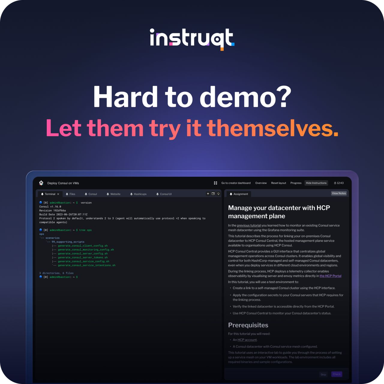 Instruqt ad