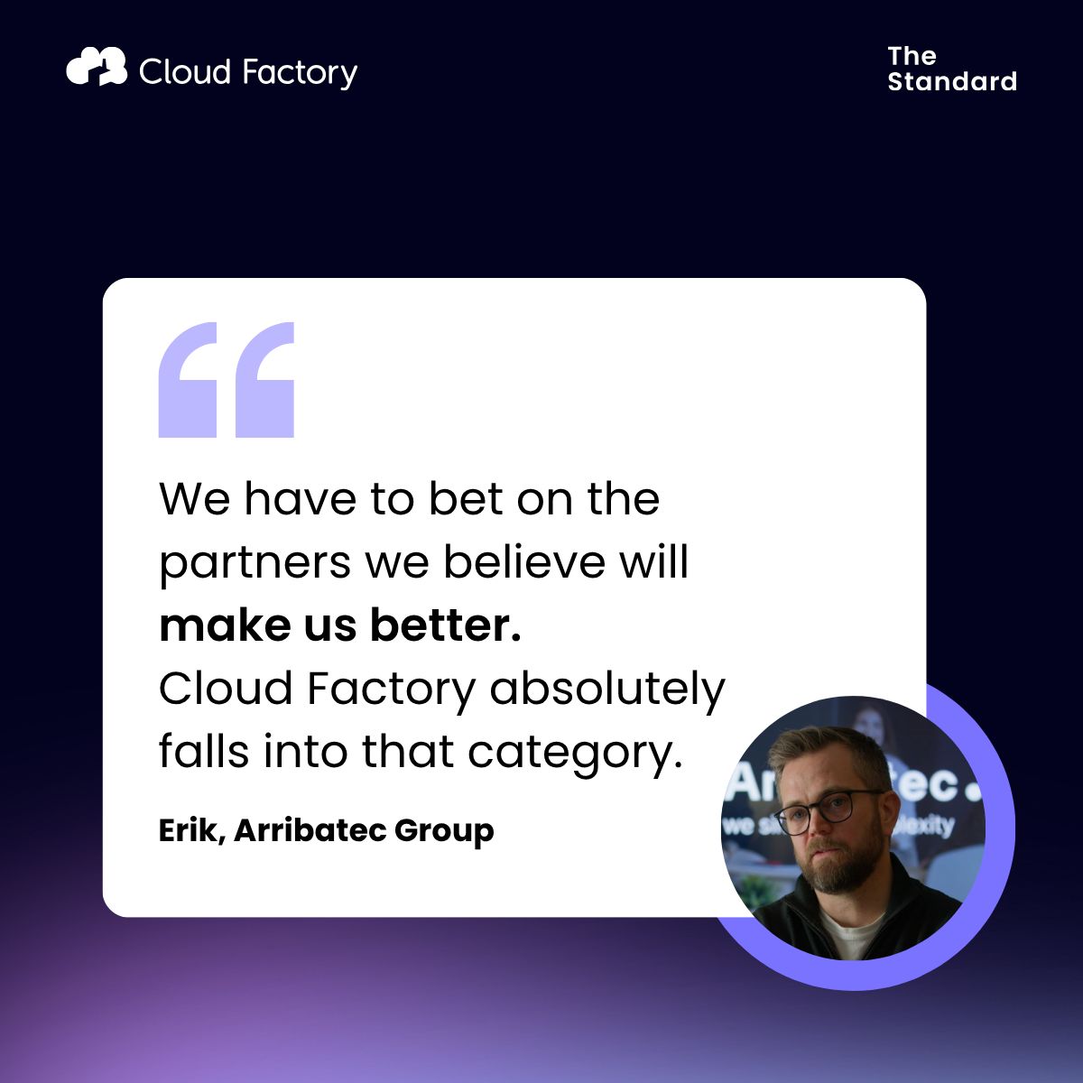 Cloud Factory ad