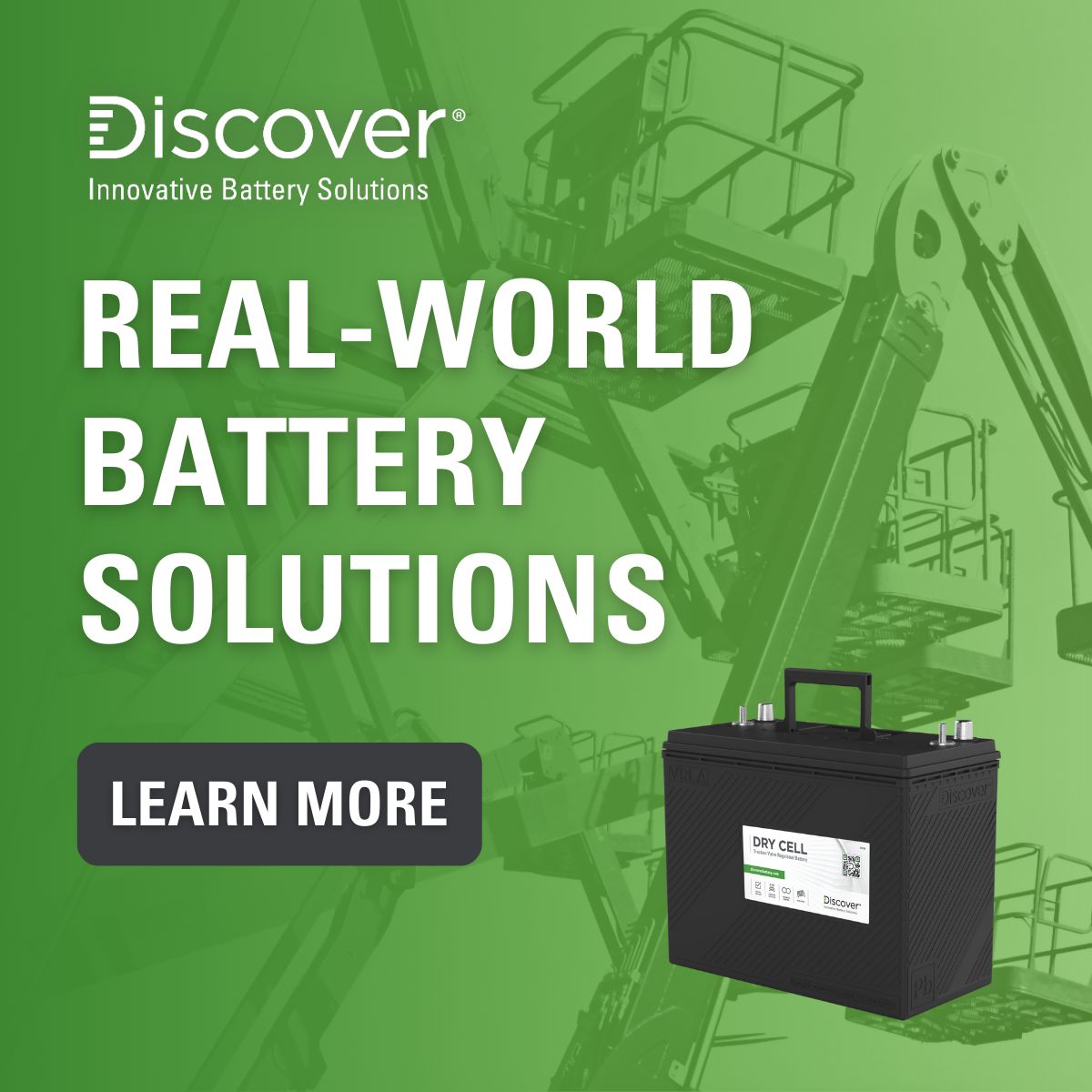Discover Battery ad