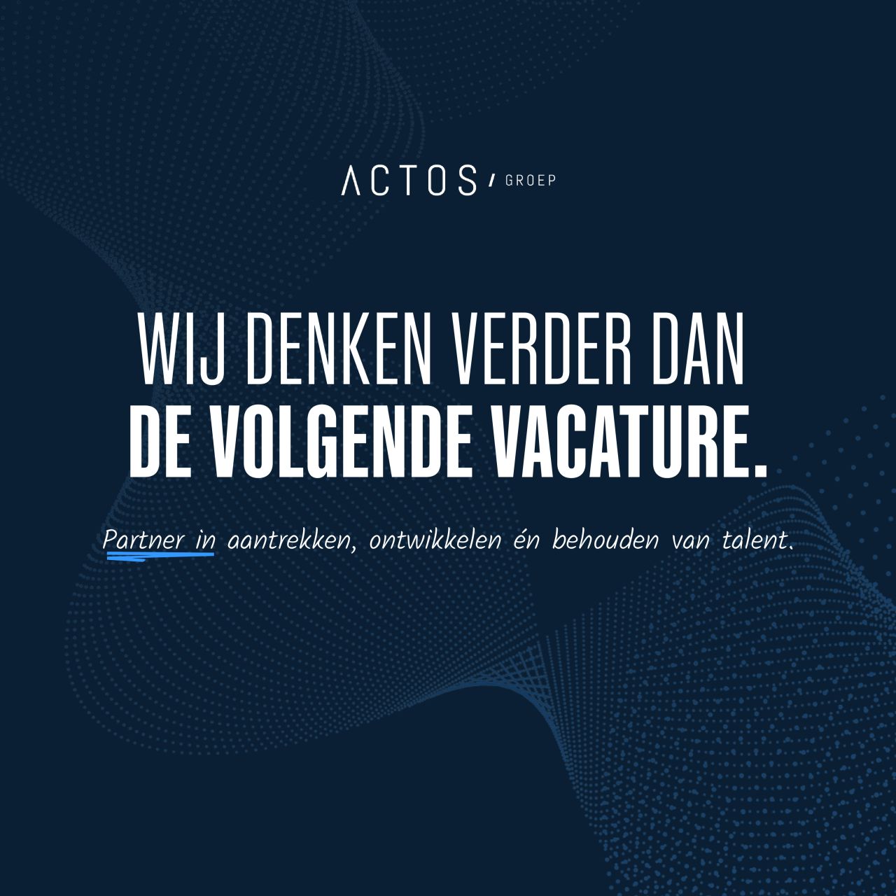 Actos Groep ad