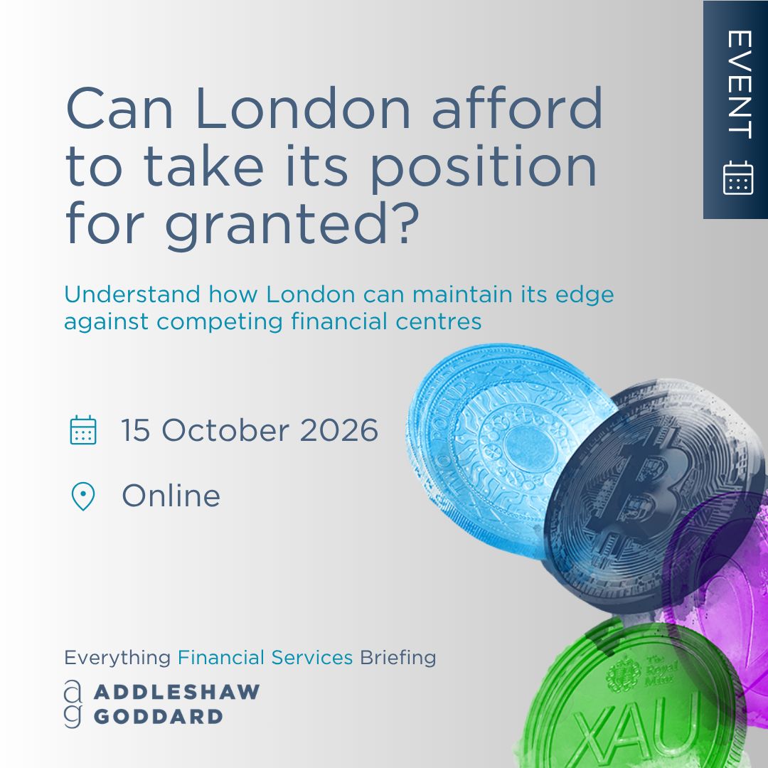 Addleshaw Goddard ad