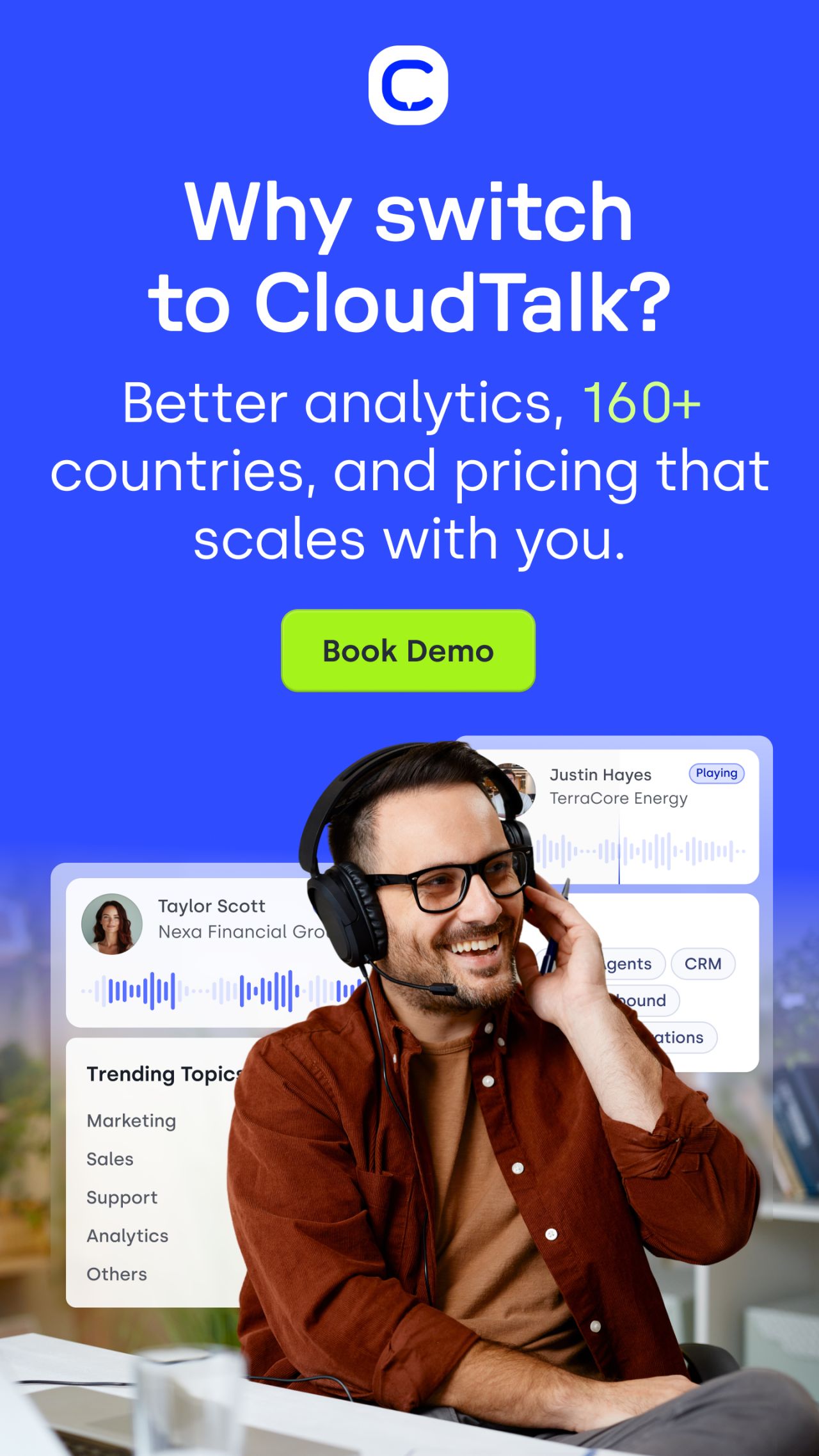 CloudTalk ad