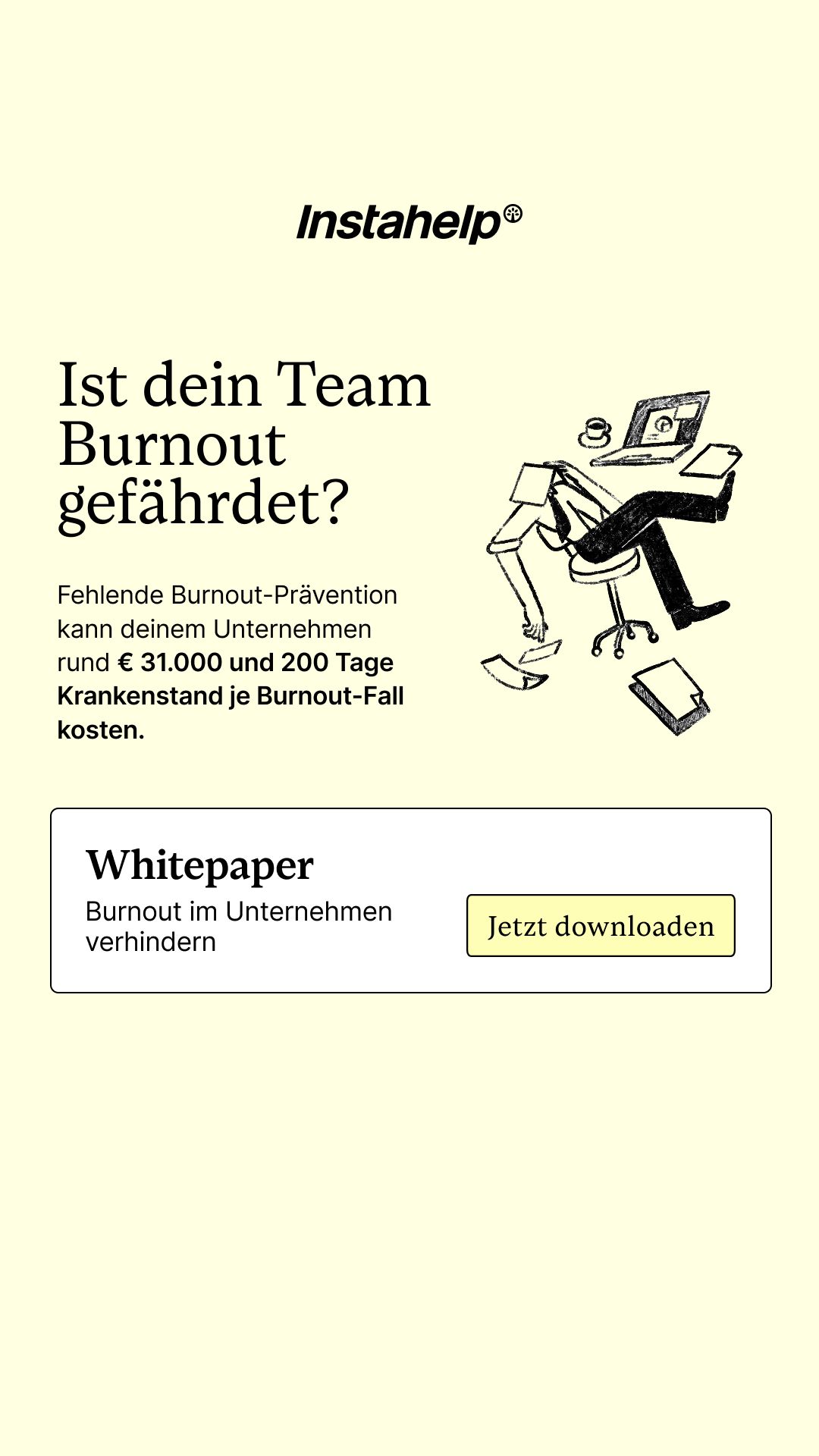 Instahelp ad