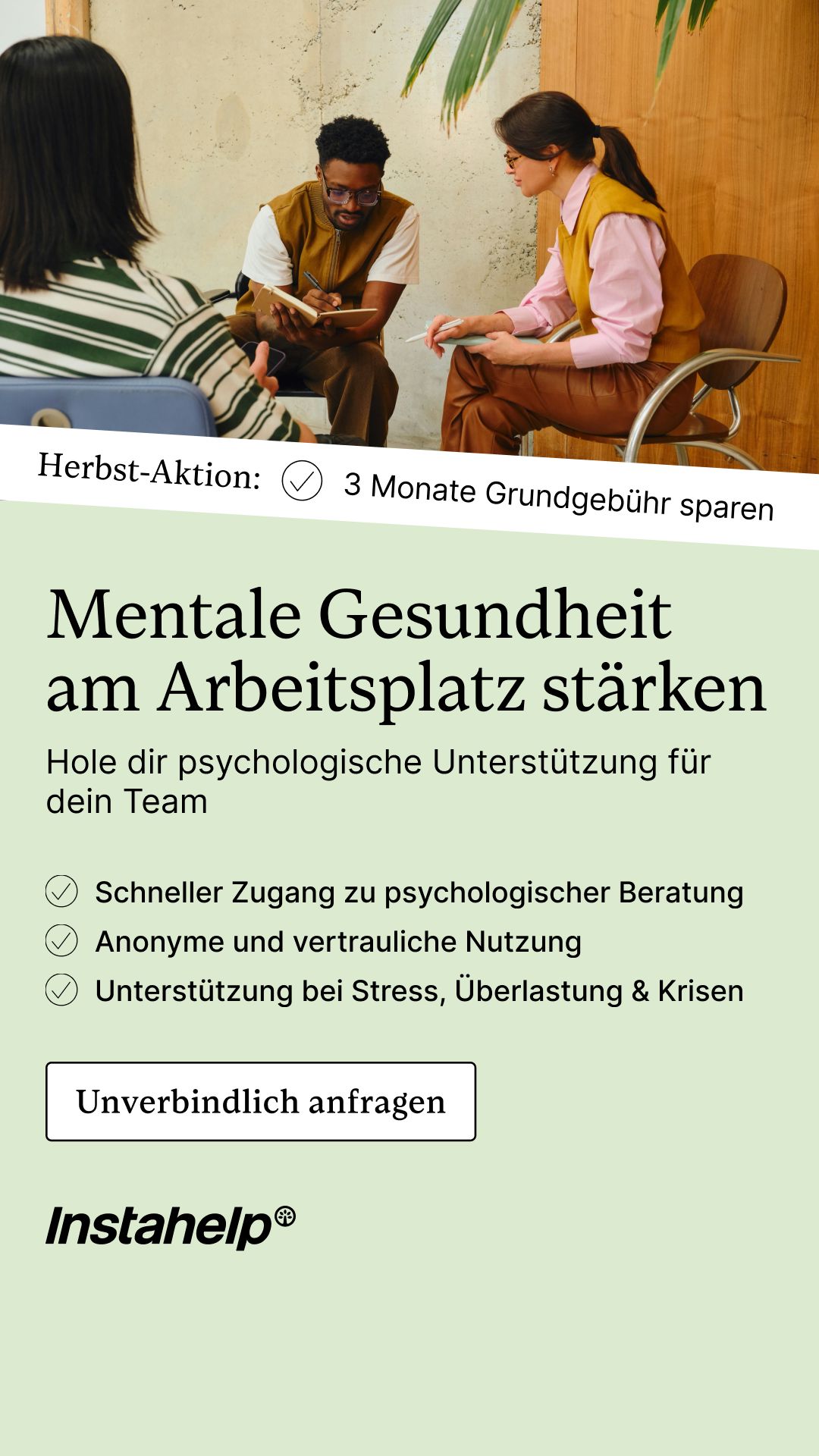 Instahelp ad