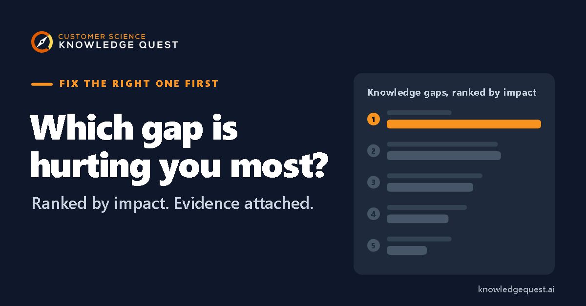 Customer Science ad